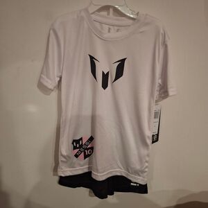 MESSI COLLECTION Boys T-Shirt and Shorts Set